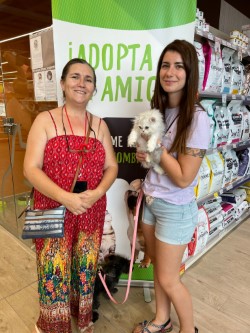 El encuentro de Martina con Peluche