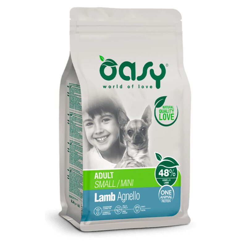 OASY ONE PRO PERRO ADULT XS/S CORDERO 2.5 KG, , large image number null