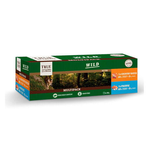 True Origins Wild Kitten lata para gatos, , large image number null