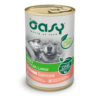 Oasy Adult Salmón en lata para perros