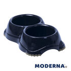 Moderna Mp Comedero Smarty Doble Marino para perros, , large image number null