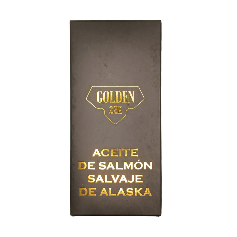 ACEITE DE SALMÓN SALVAJE DE ALASKA GOLDEN 22K, , large image number null