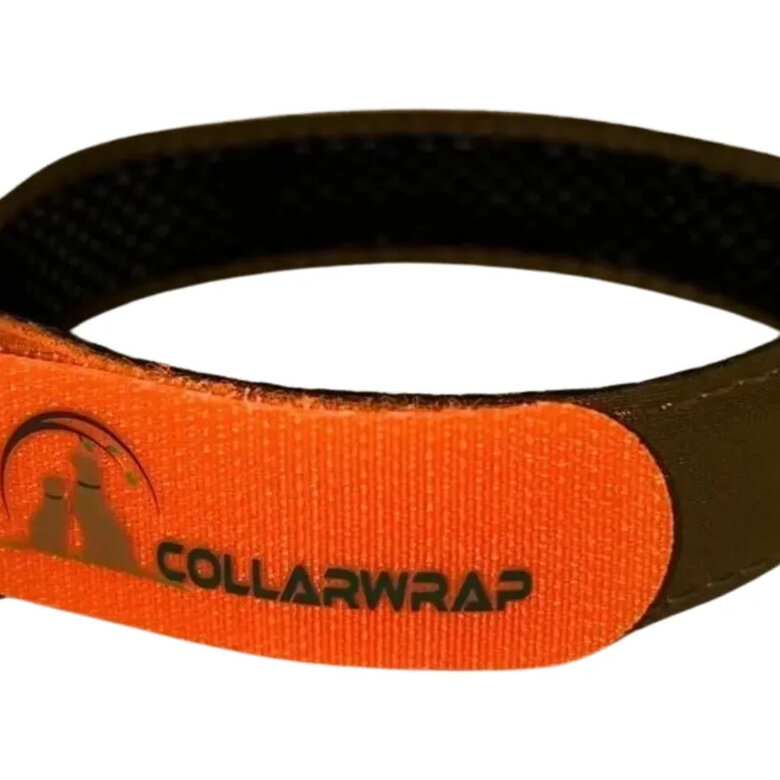 CollarWrap Funda para collar antiparasitario verde para perros, , large image number null