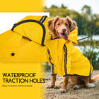 Nobleza Chubasquero Impermeable amarillo con Capucha para perros, , large image number null