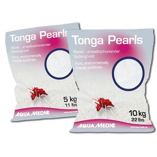 Aquamedic Tonga Pearls Sustrato blanco para acuarios