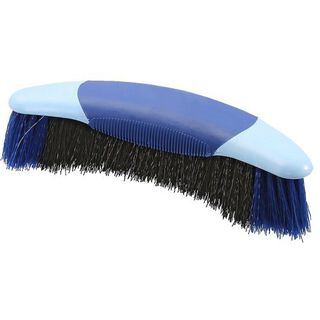 Cepillo Dandy con diseño boomerang para caballos color Azul