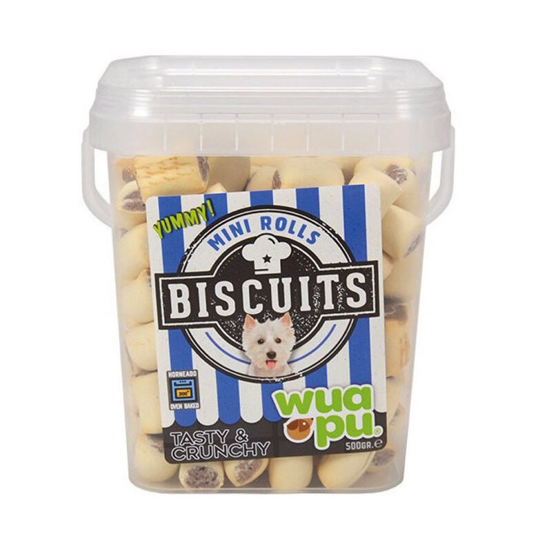 WUAPU BISCUITS MINI ROLLS MIX 500GR, , large image number null