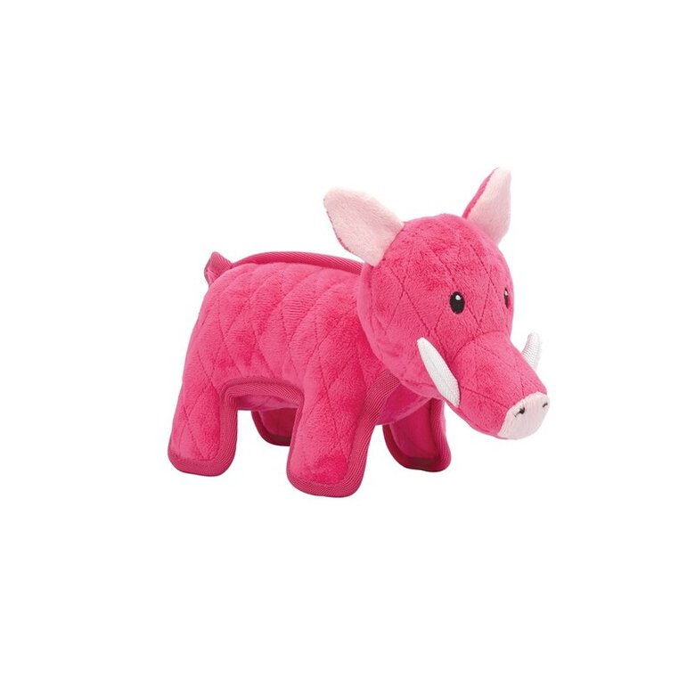 Juguete de peluche para perros Zeus Safari, Jabalí, Fucsia, 15cm, , large image number null