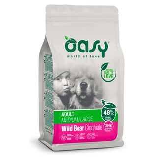 Oasy Adult M/L One Pro Jabali pienso para perros