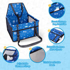 Nobleza - Refuerzo de Coche para Perros, Asiento del Coche de Seguridad para Mascotas Perro Gato Plegable Lavable Viaje Bolsas y Otra Mascota Pequeña con Cremallera Bolsillo, 40 * 34 * 25 cm, Azul, , large image number null