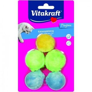 Vitakraft For You Pelotas de Felpa para gatos