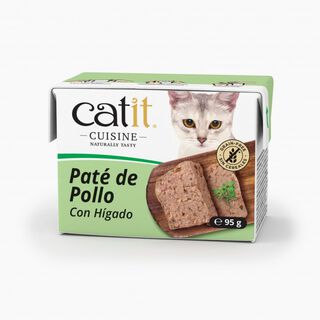 Catit Cuisine Paté Pollo con Hígado para gatos