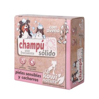 Kowi Nature CHAMPÚ SÓLIDO PIELES SENSIBLES para perros y gatos