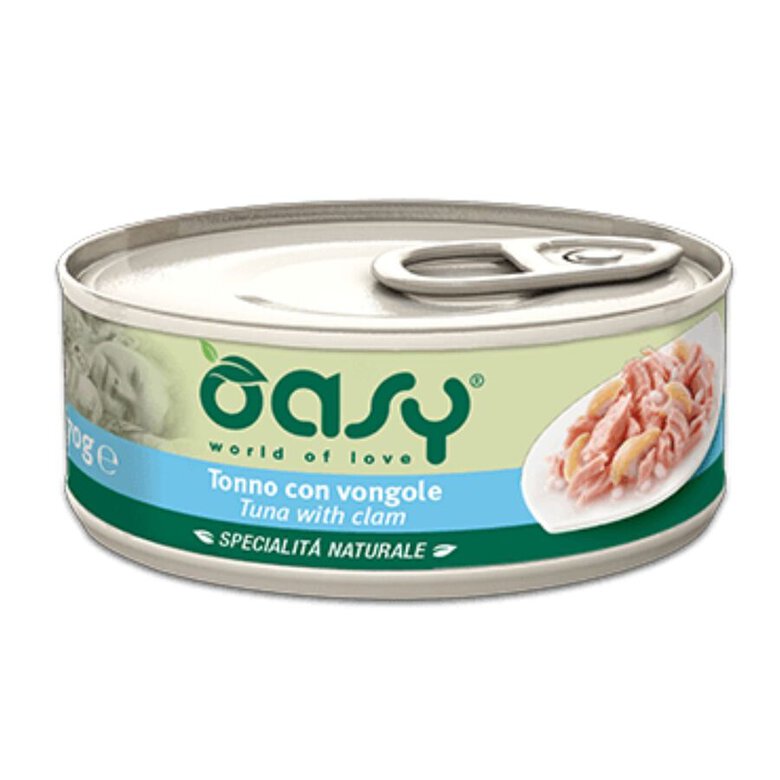 OASY GATO LATA ATUN/ALMEJAS 70G, , large image number null