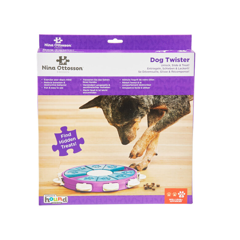 Outward Hound Nina Ottosson Twister Juguete de Inteligencia para perros, , large image number null