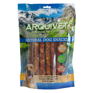 Arquivet Twist de Pato Snacks Naturales para perros