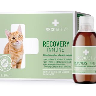 RECOACTIV® Tónico suplemento Recovery Inmune para gatos con poco apetito y debilitados