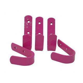 Set de 5 ganchos Stubbs S28AB color Rosa