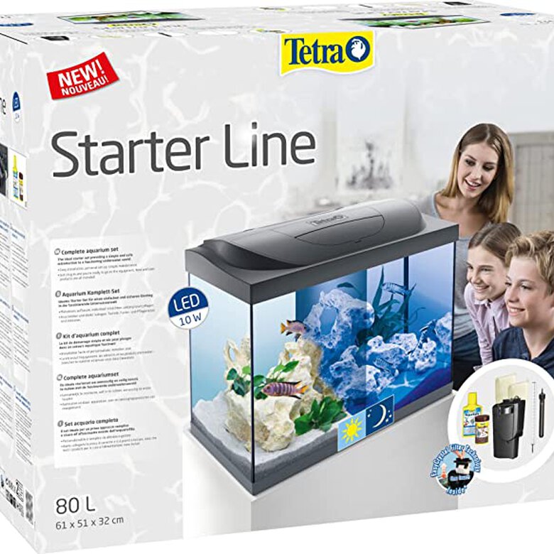 Tetra Kit acuario Starter Line LED Diurna Nocturna, , large image number null