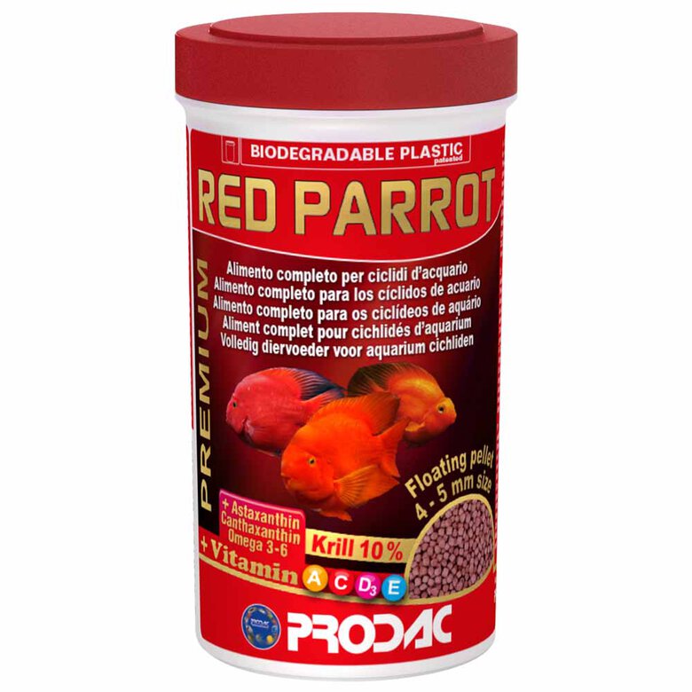 Prodac Red Parrot Alimento completo para peces ciclídos, , large image number null