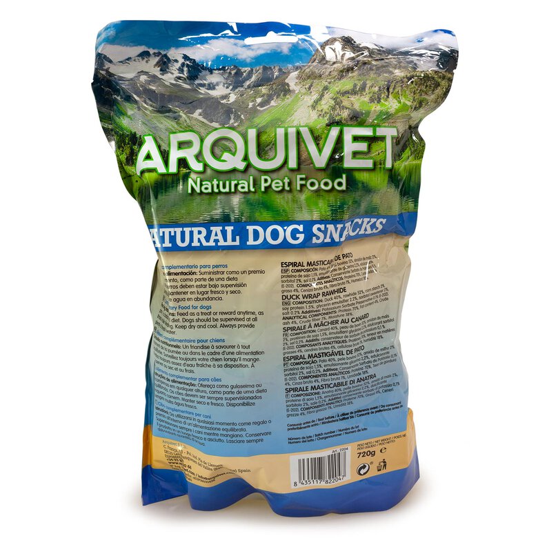 Arquivet Snacks Naturales Espiral masticable para gatos, , large image number null