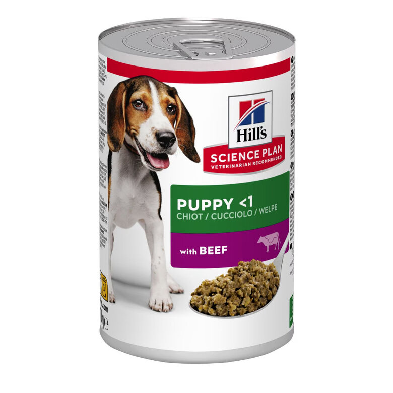 Hill's Science Plan Puppy Ternera en Paté lata para perros, , large image number null