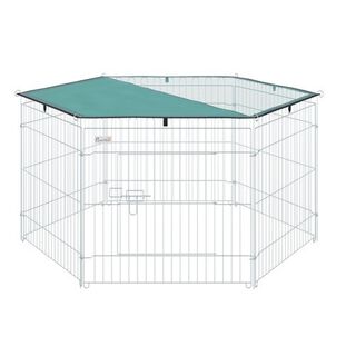 PawHut barrera de seguridad plegable para perros pequeños rejilla de  protección de 3 paneles mascotas para puertas escaleras pasillos  154,5x29,5x61 cm