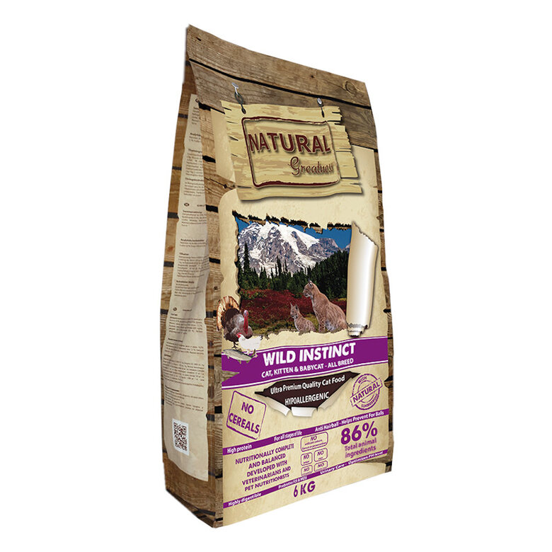 Natural Greatness Wild Instinct pienso para gatos, , large image number null