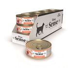 Dibaq Sense Cat Pollo y Salmón con Manzana (12uds x 70g), , large image number null