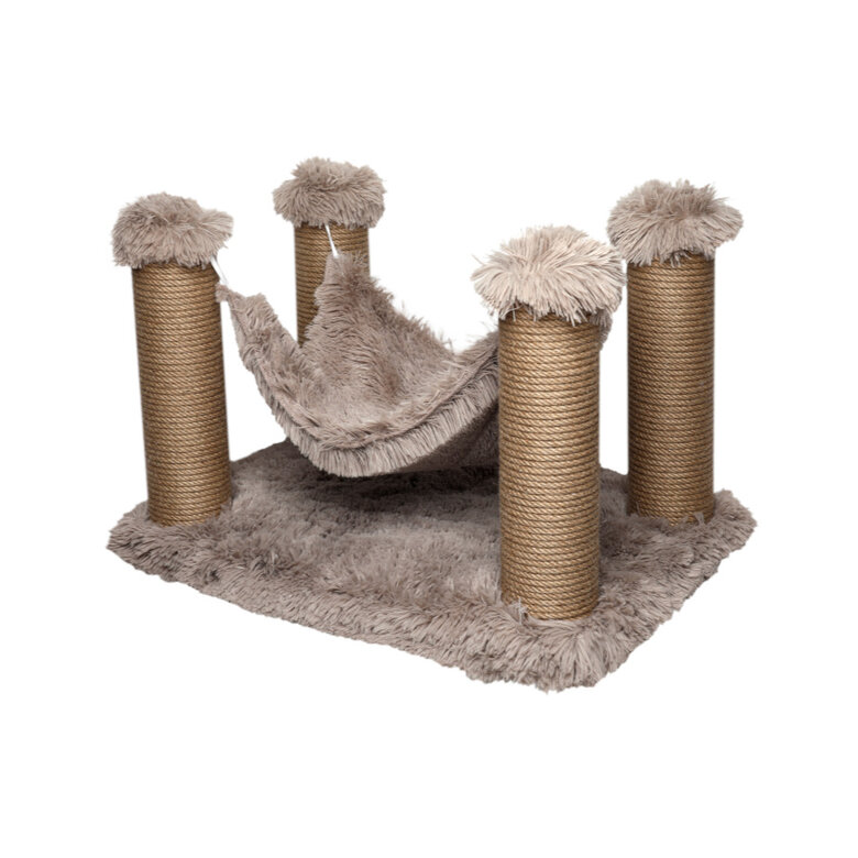 Catshion Nube Rascador con Hamaca Beige para gatos, , large image number null