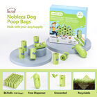 Nobleza Bolsas Caca Perro, Biodegradables, 540 bolsas con Dispensador, Extra Grueso, A Prueba de Fugas, Bolsitas caca Perro, Dog Poop Bag, 36 Rollos, , large image number null