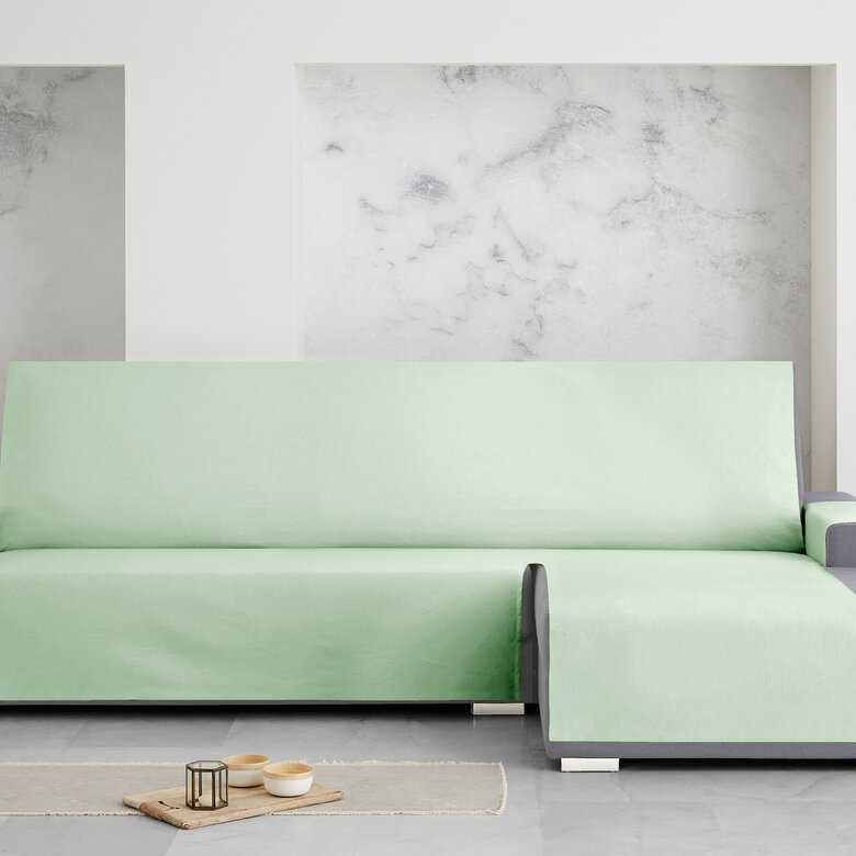 Vipalia Protector Cubresofa Sofa Chaise Longue Derecha Royale 240 cm. Color Verde, , large image number null