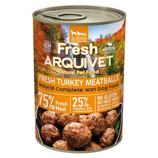 Arquivet Fresh Turkey Meatballs Albóndigas Con Pavo para perro