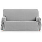 Vipalia Protector Funda Sofa 2 Plazas Con Lazos Color Gris Oscuro , , large image number null