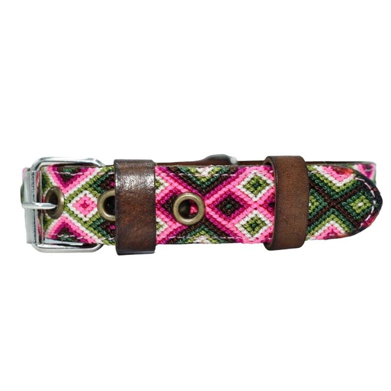 LOYAL COLLAR DE PIEL ARTESANAL TALLA M PARA PERROS, , large image number null