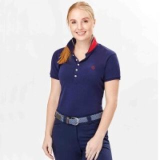 Polo manga corta Lily para mujer color Marino navy