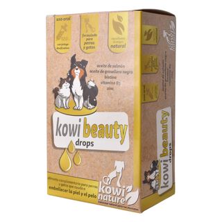 Kowi Nature Alimento complementario BEAUTY DROPS para perros y gatos