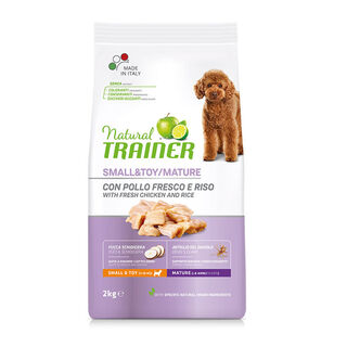 Natural Trainer Mature Small&Toy Pollo pienso para perros