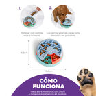 Outward Hound Nina Ottosson Puppy Lickin' Layers Juguete Interactivo con Chuches para cachorros, , large image number null