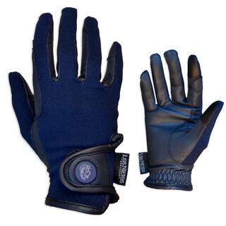 Guarnicioneria Los Nietos Guantes De Equitación Confort  Color Azul Equipamiento Para El Caballo 