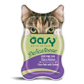 Oasy Paté con Pavo para gatos