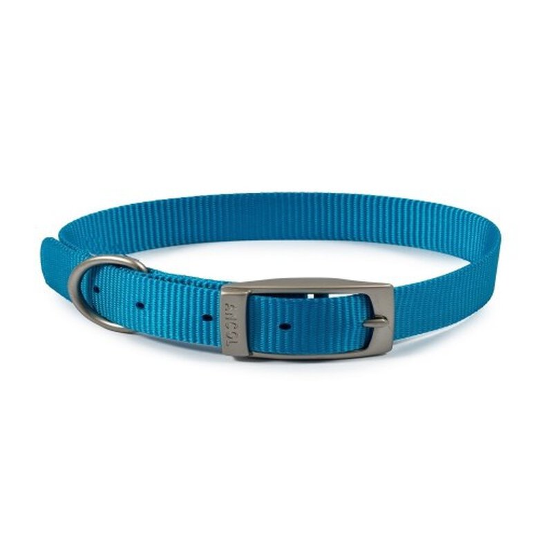 Ancol Collar de Nylon turquesa para perros, , large image number null