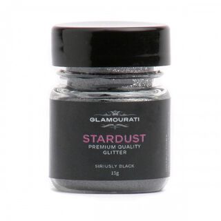 Purpurina Stardust para caballos color Negro Siriusly 