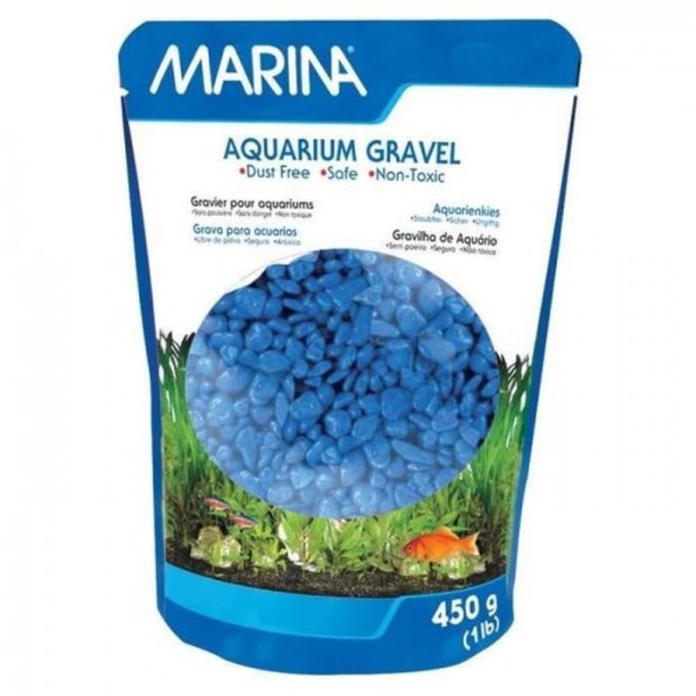 Marina Grava Azul para acuarios, , large image number null