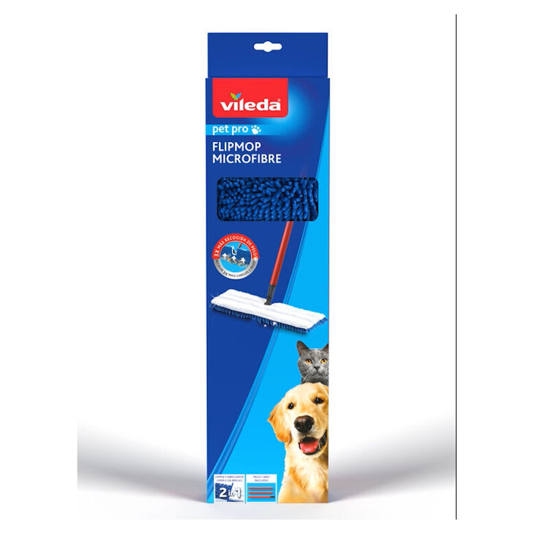 Vileda Pet Pro Flip Mop Mopa de Limpieza para perros, , large image number null