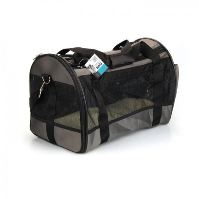 MPets bolsa de transporte gris para perros, , large image number null