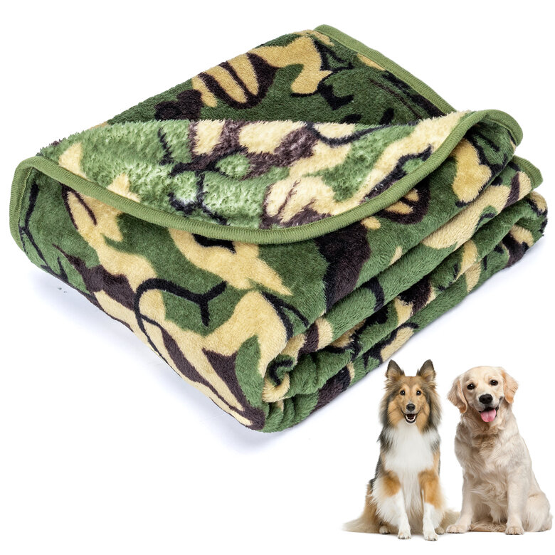 Nobleza Manta camuflaje suave para Perros , , large image number null