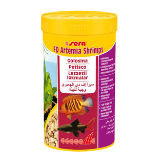 Sera Artemia Shrimps Golosinas para peces