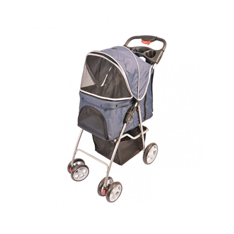 DUVO CARRITO DE PASEO 4 RUEDAS 80 x 46 x 100 CM MAX 15 KG, , large image number null