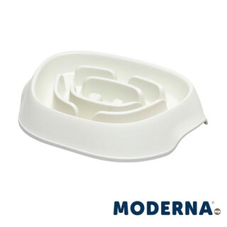 Moderna MP Sensibowl Comedero Slomo Blanco para perros